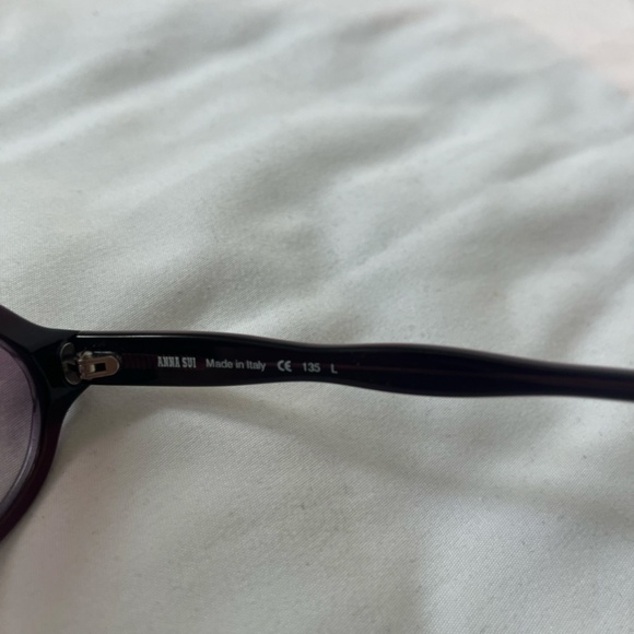 Anna sui purple sunglasses - Picture 4 of 6